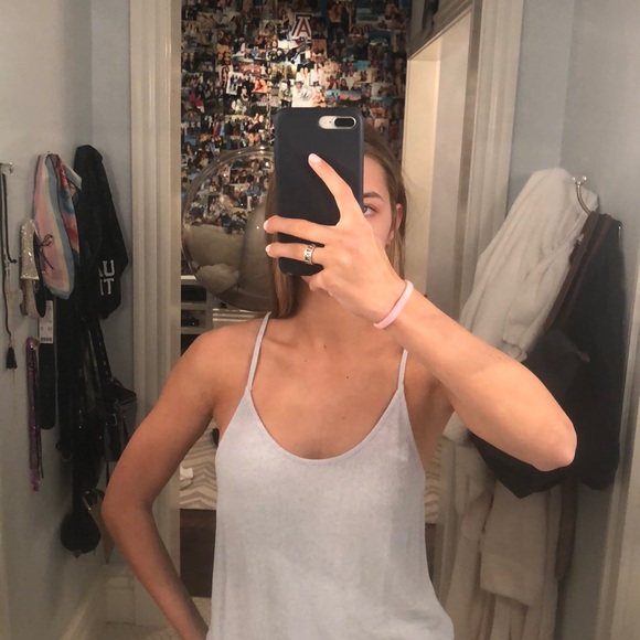 Brandy Melville light blue tank top - Picture 2 of 2